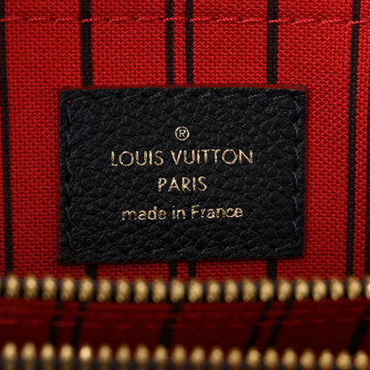 Louis Vuitton Empreinte Montaigne MM Marine Rouge 6 of 10
