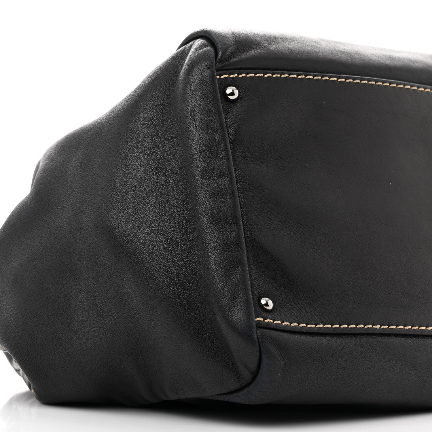 Chanel Lambskin Lax Accordion Shoulder Bag Black 9 of 12