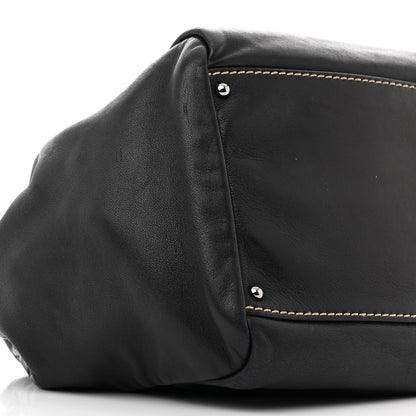 Chanel Lambskin Lax Accordion Shoulder Bag Black 9 of 12