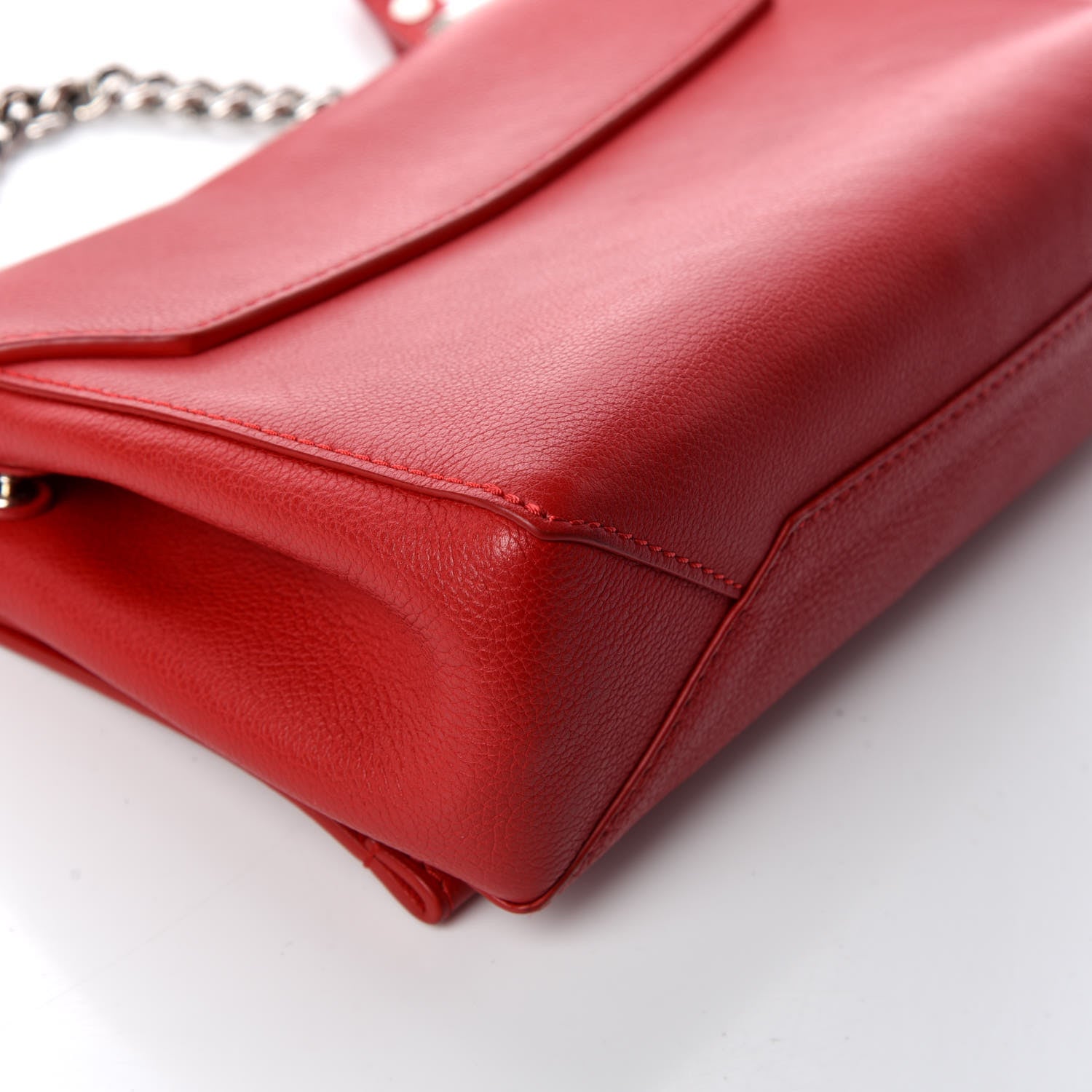 Louis Vuitton Calfskin Lockme II Chain Bag BB Rubis 13 of 13