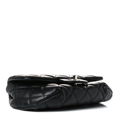 Chanel Calfskin Quilted CC Uniform Flap Belt Bag Black 4 of 15
