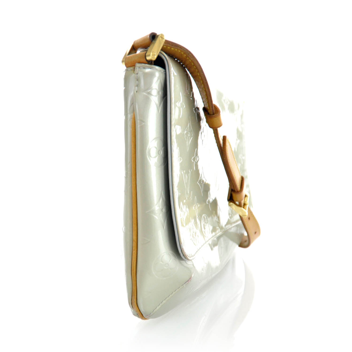 Louis Vuitton Vernis Thompson Street Silver 6 of 10