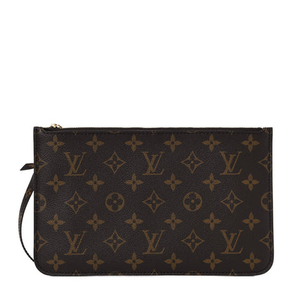 Louis Vuitton Monogram Teddy Neverfull MM Pochette 1 of 7