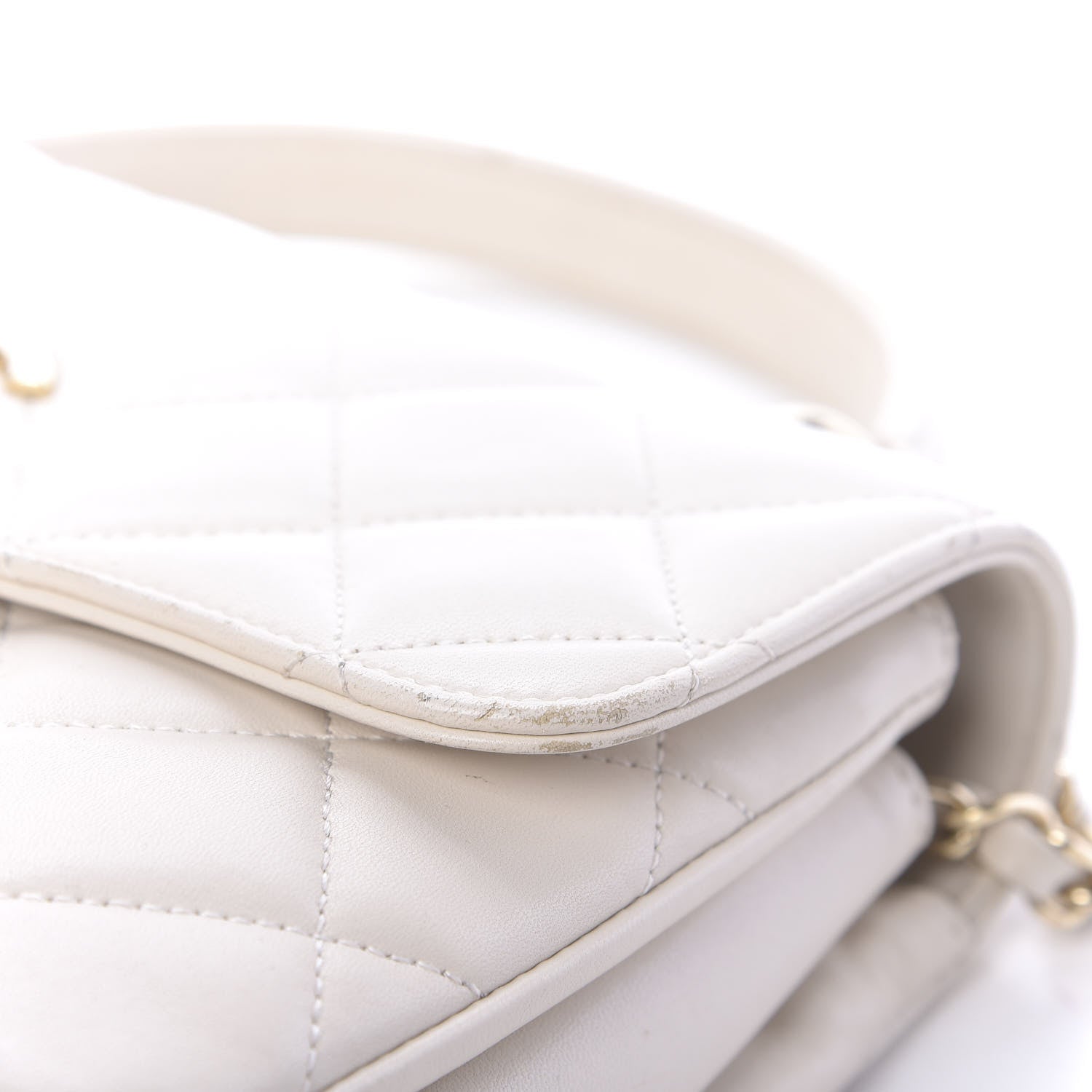 Chanel Lambskin Quilted Small Trendy CC Dual Handle Flap Bag Grey 11 of 16
