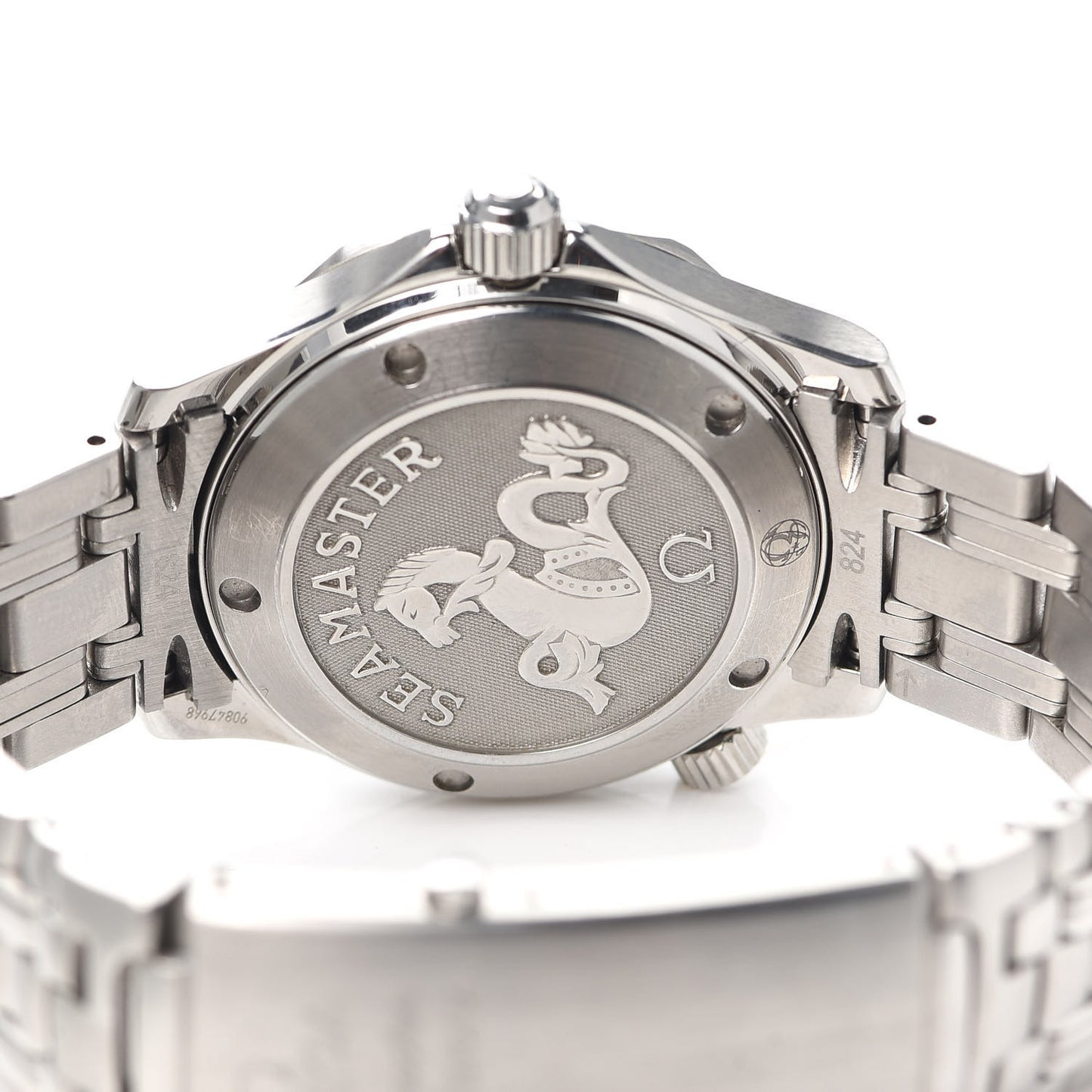 Stainless Steel 36mm Seamaster Professional Quartz Watch Blue 2223.80