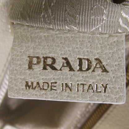 Prada Canvas Canapa Embossed Frame Bag 9 of 11