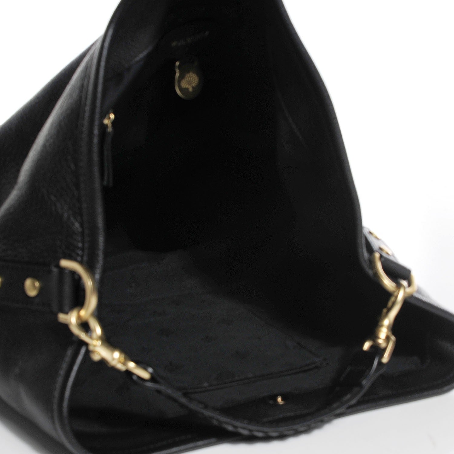 Mulberry Pebbled Calfskin Effie Hobo Black 5 of 13