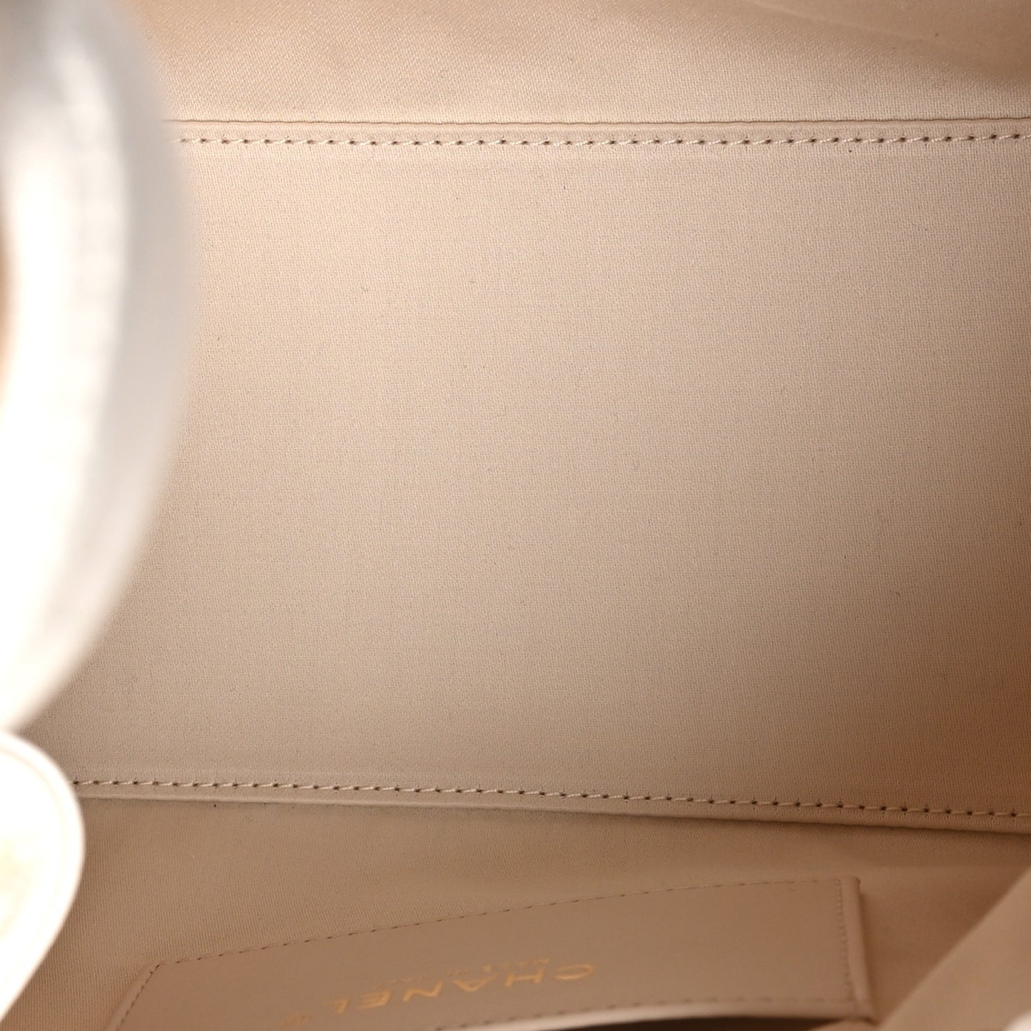 Caviar Quilted Small Chanel 25 Handbag White