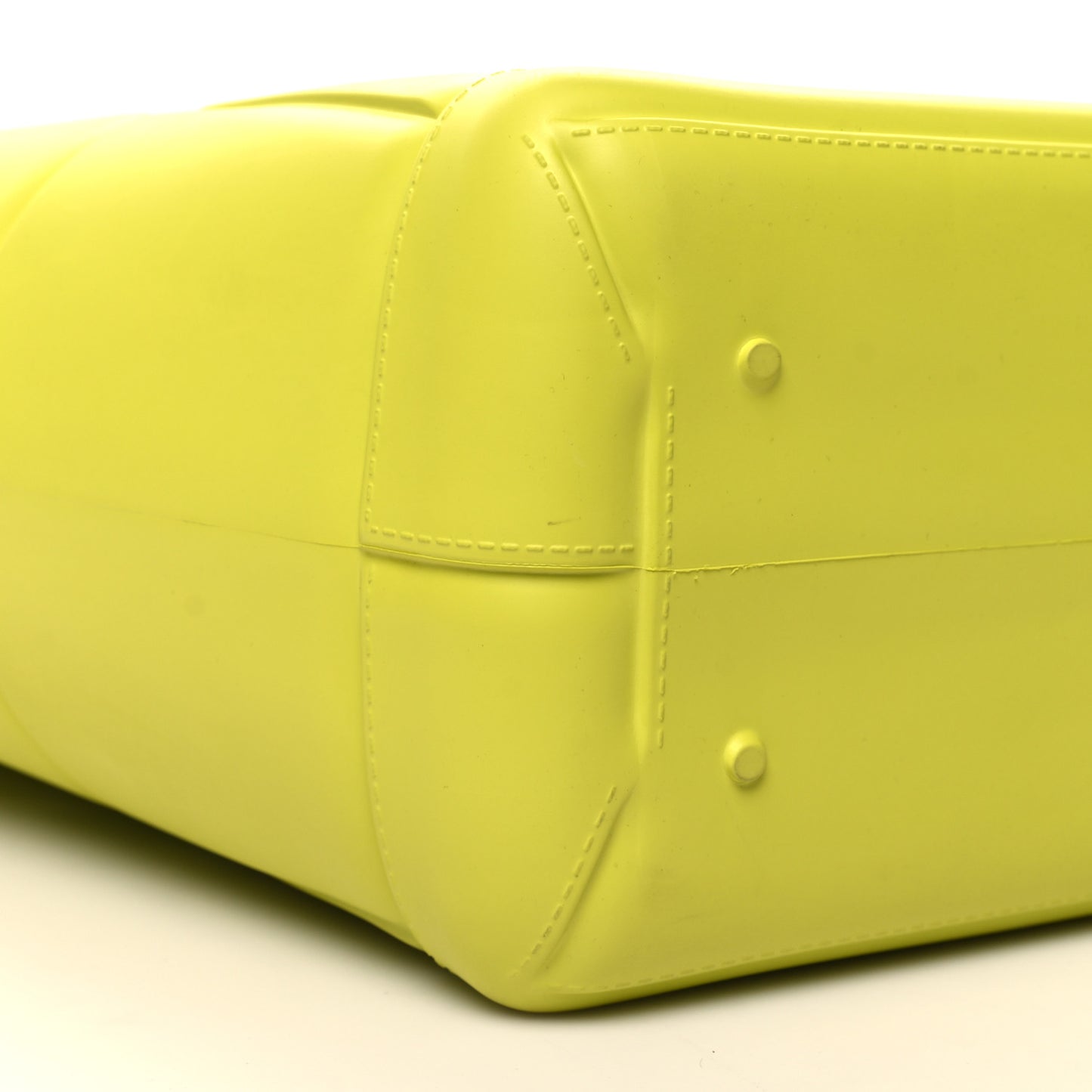 Rubber Maxi Intrecciato Medium Arco Kiwi Green