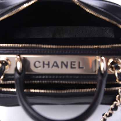 Chanel Lambskin Quilted Small Trendy CC Bowling Bag Black 5 of 12