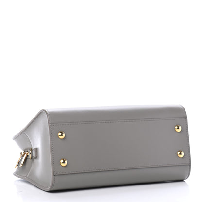Saint Laurent Calfskin Monogram Baby Cabas Oyster Grey 3 of 4