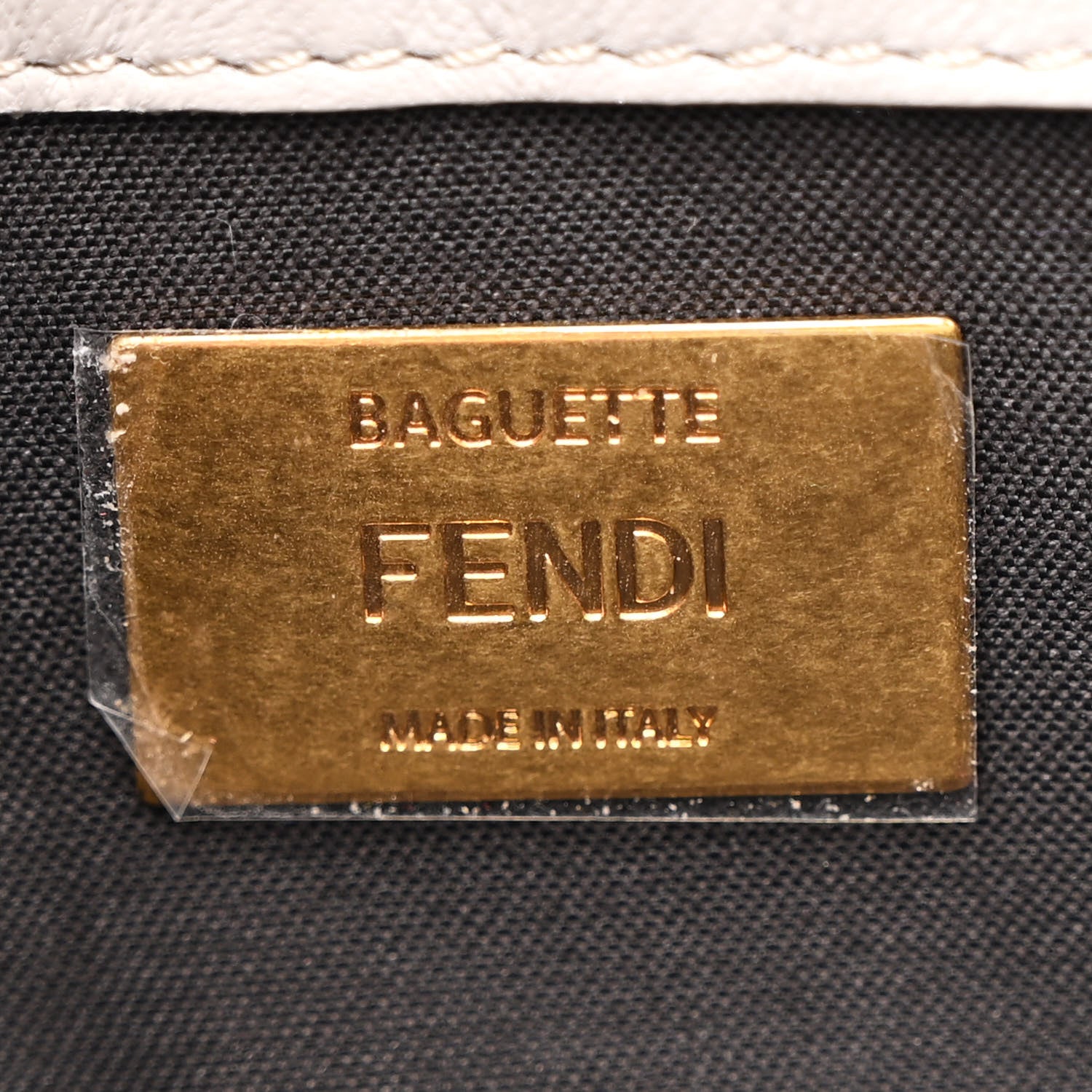 Fendi Nappa FF 1974 Embossed Baguette Pink Multicolor 6 of 10
