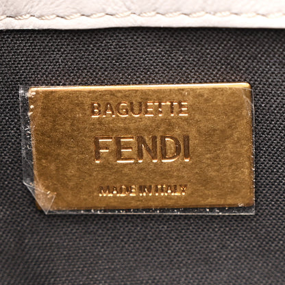Fendi Nappa FF 1974 Embossed Baguette Pink Multicolor 6 of 10