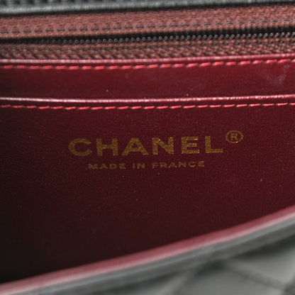 Chanel Lambskin Quilted Mini Rectangular Flap Black 6 of 12