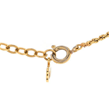 Christian Dior Metal CD Necklace Gold 6 of 6