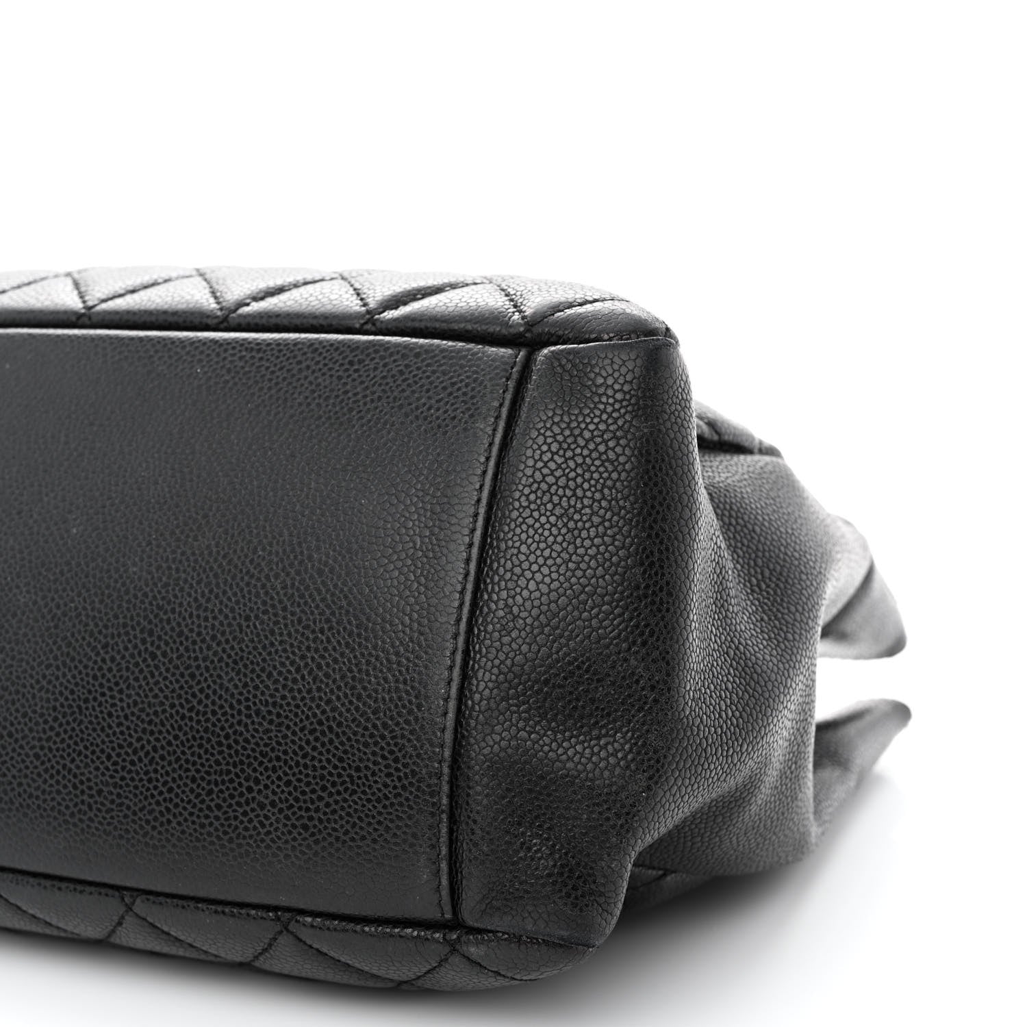 Chanel Caviar Quilted Grand Shopping Tote GST Black 10 of 13