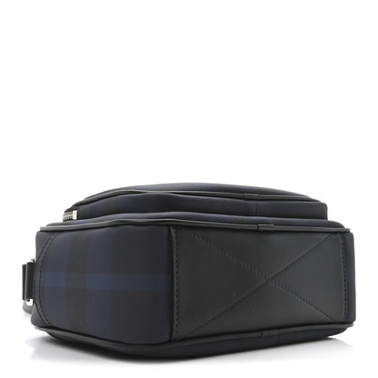 Burberry Canvas Check Paddy Messenger Navy Blue 4 of 9