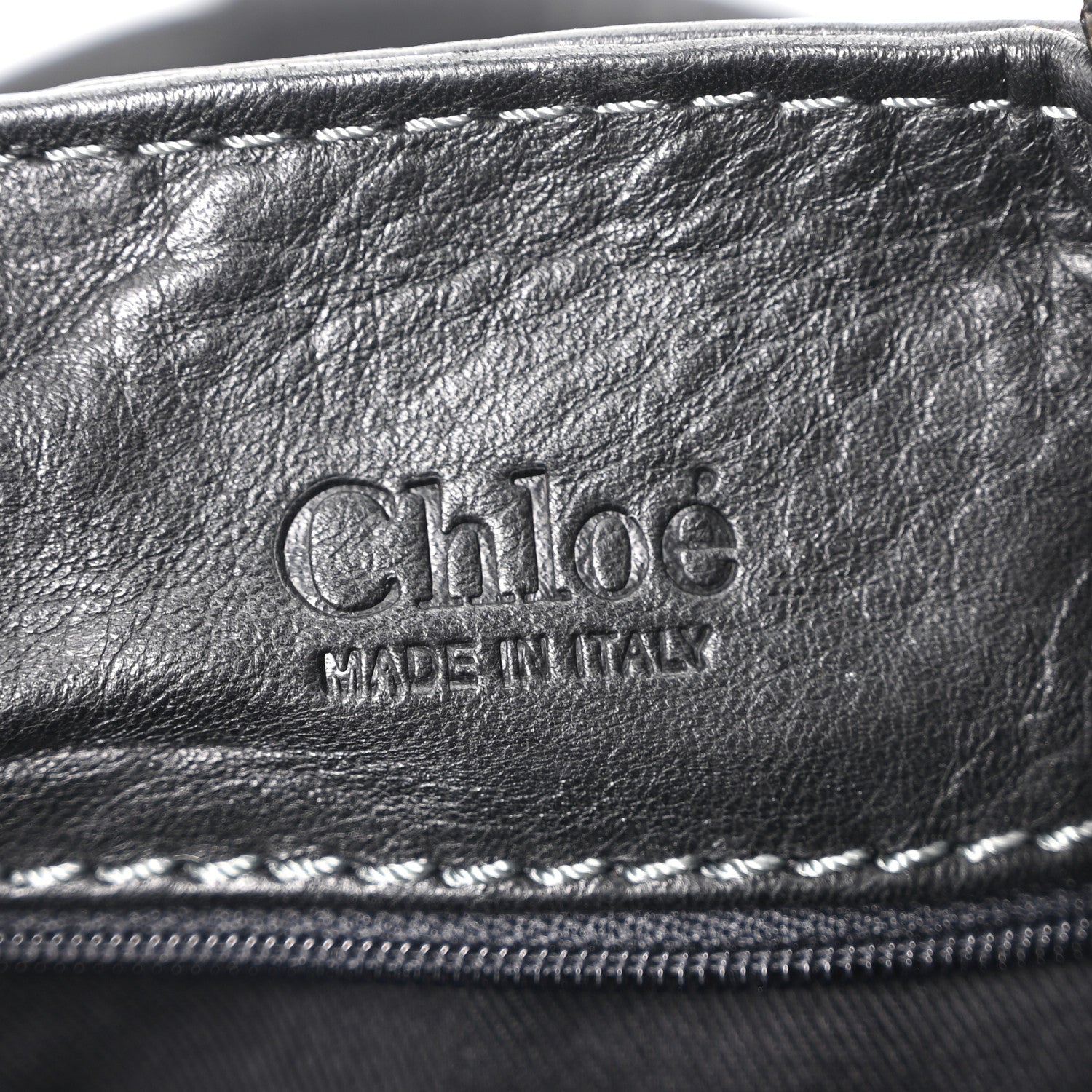 Chloe Calfskin Medium Paddington Satchel Black 6 of 10