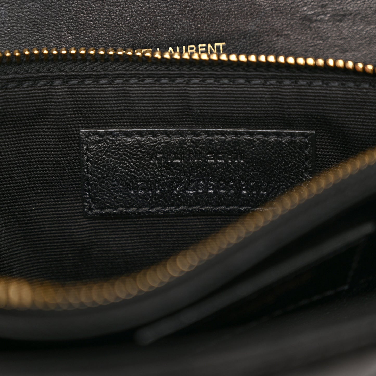 Lambskin Quilted Mini Gaby Satchel Black