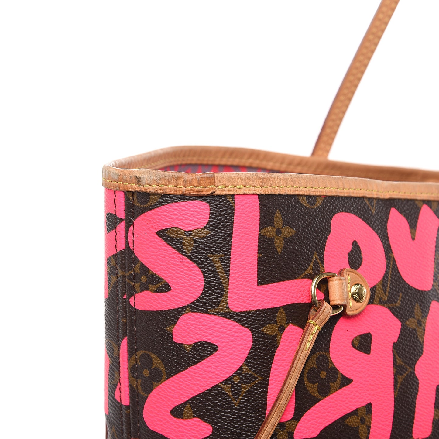 Monogram Graffiti Neverfull GM Fuchsia