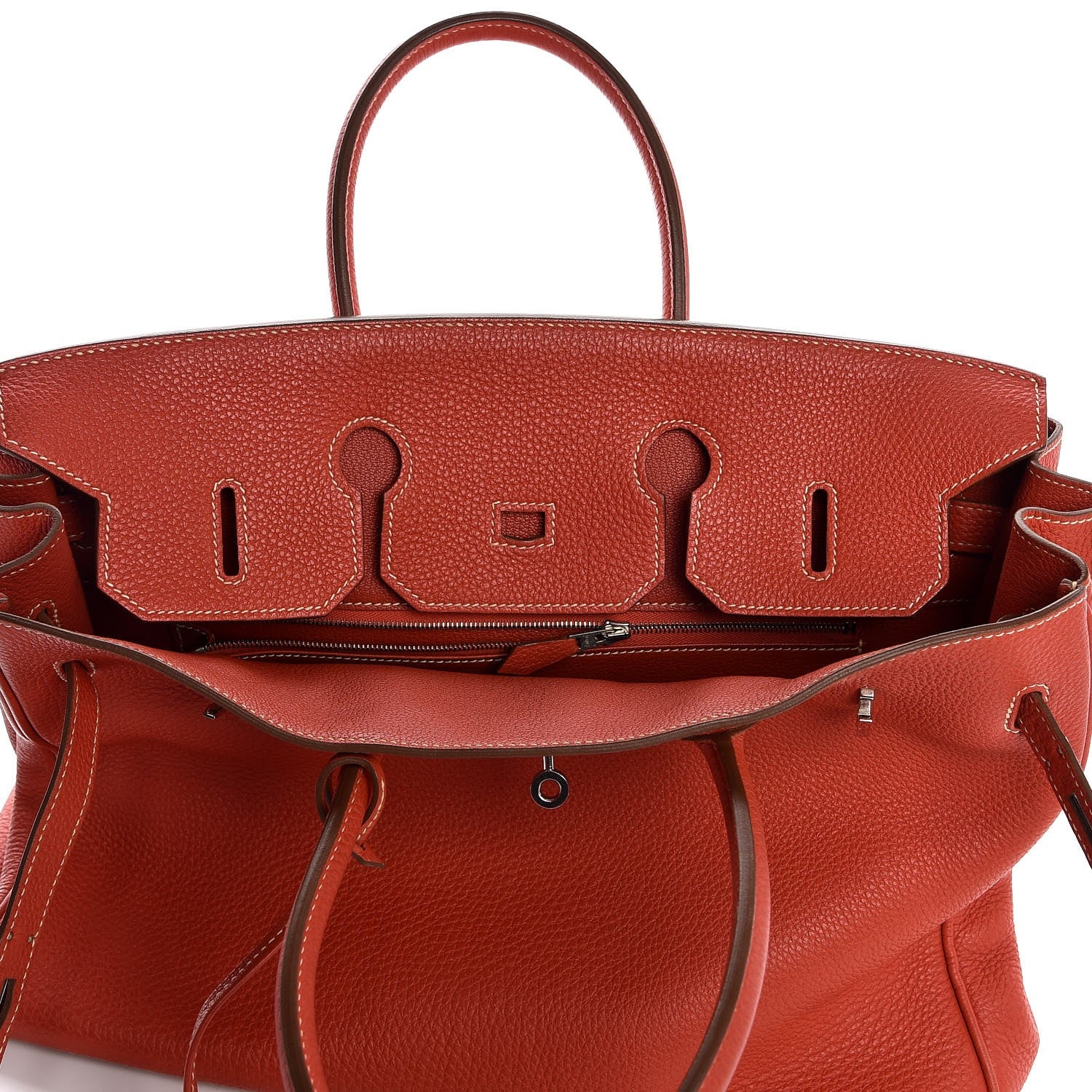 Hermes Togo Birkin 35 Sanguine 9 of 36