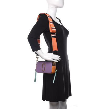 Marc Jacobs Saffino Small Snapshot Camera Bag Purple Orange 2 of 10