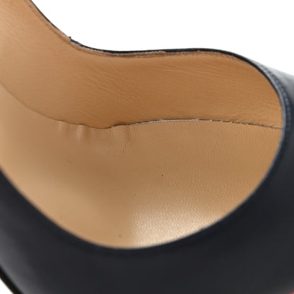 Christian Louboutin Lambskin So Kate 120 Pumps 39 Navy 11 of 11