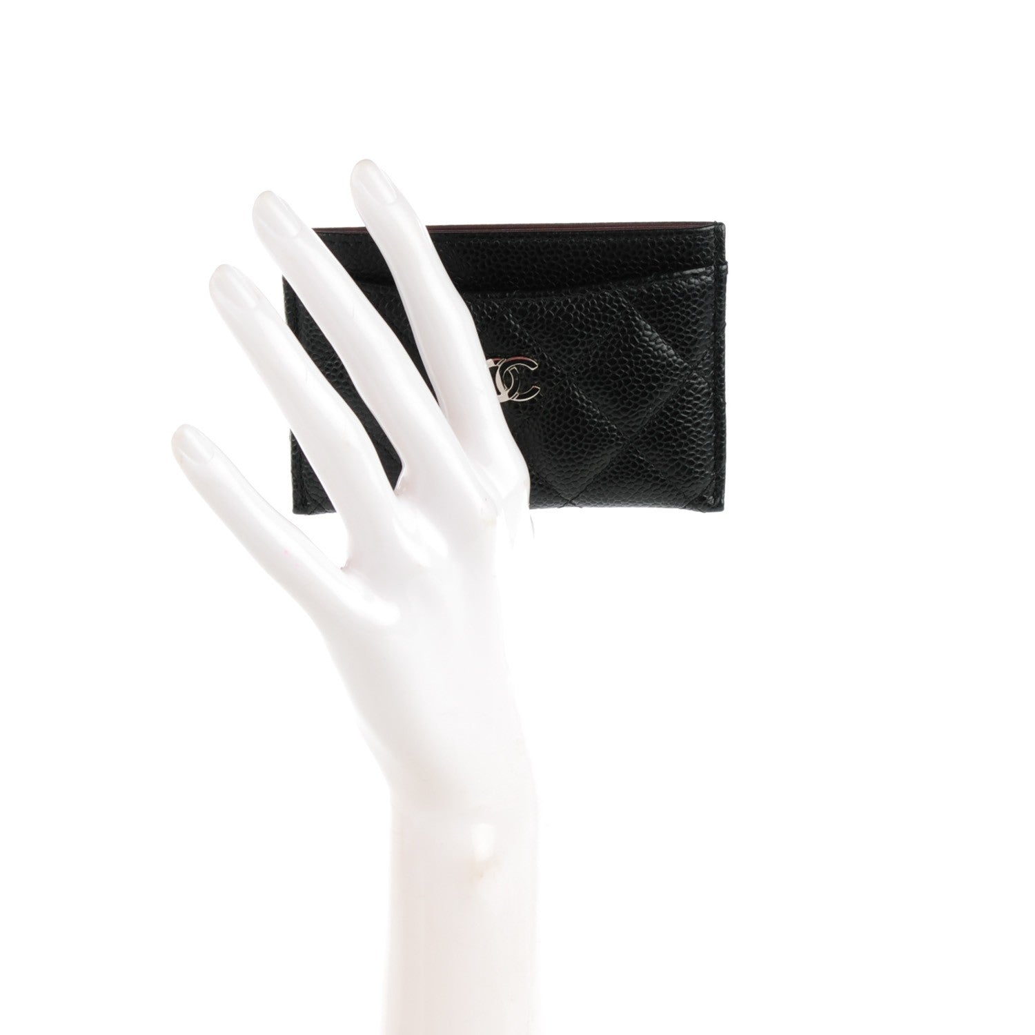 Chanel Caviar Quilted Card Holder Black 2 of 7