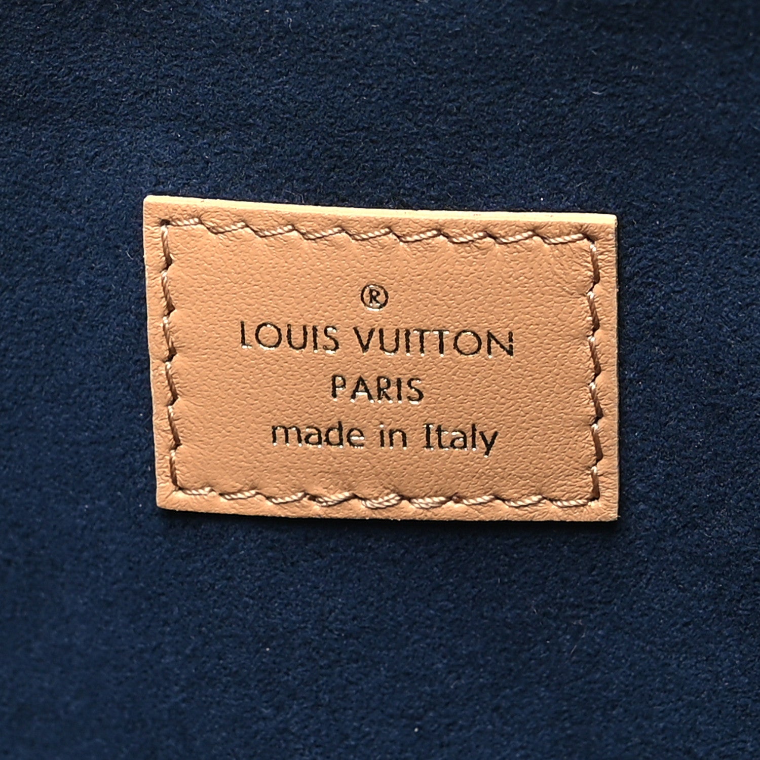 Louis Vuitton Lambskin Embossed Monogram Coussin PM Camel 8 of 13
