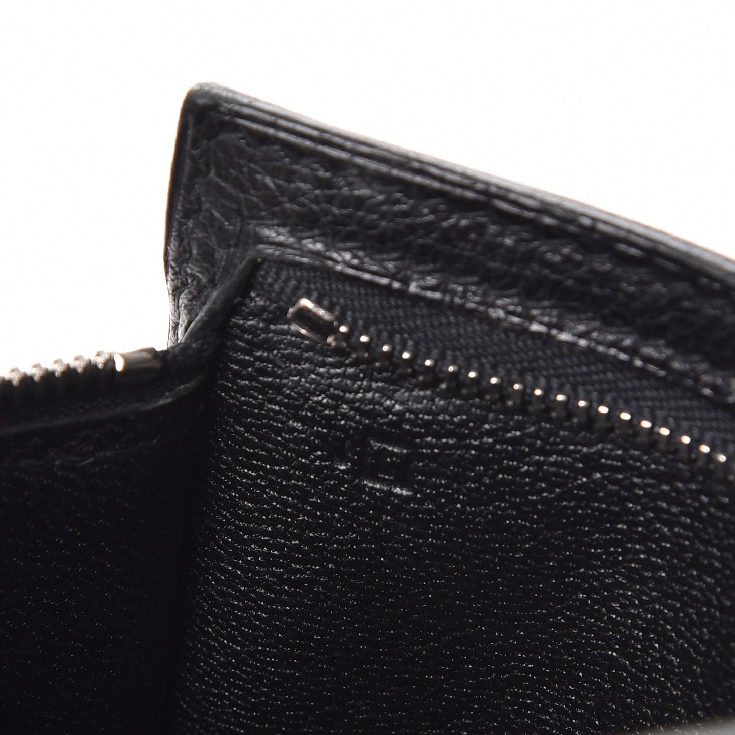 Veau Rodeo Zippered Pouch Black