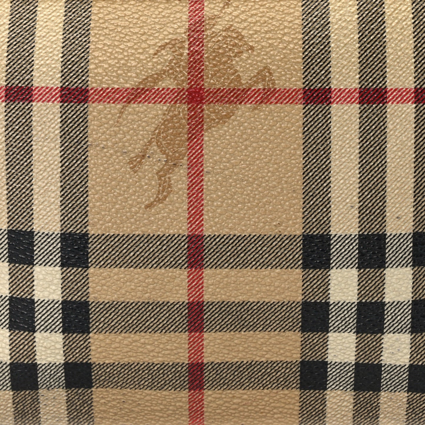 Haymarket Check Pochette Chocolate