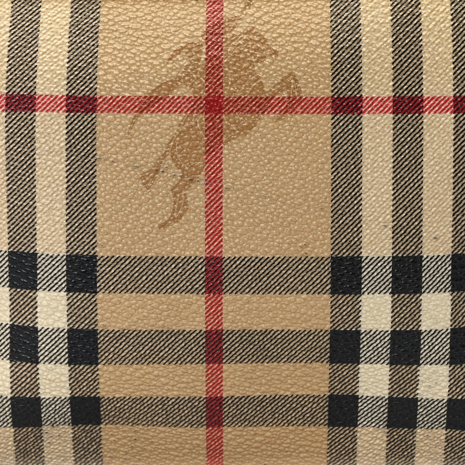 Burberry Haymarket Check Pochette Chocolate 8 of 13