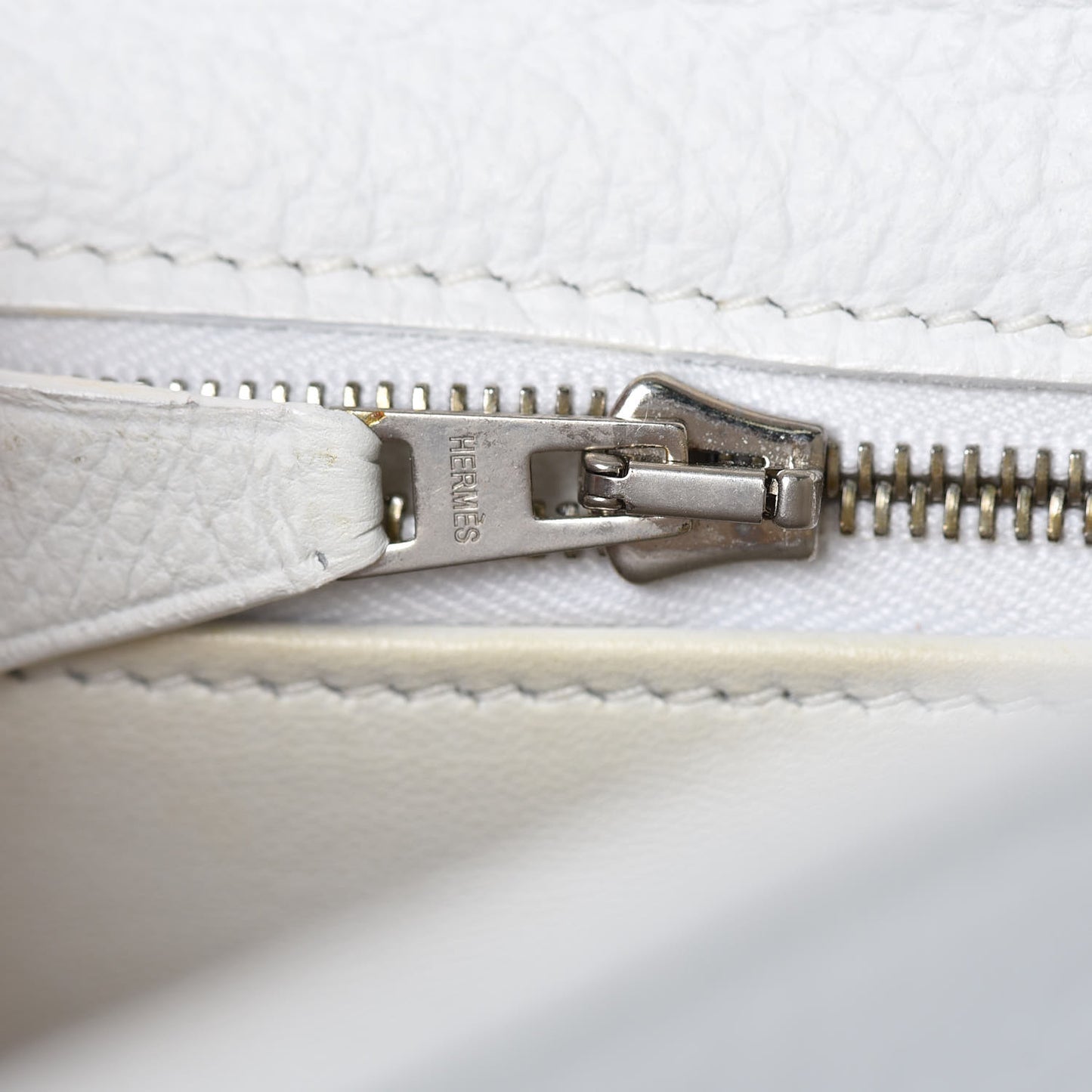 Taurillon Clemence Toile Kelly Retourne 32 White