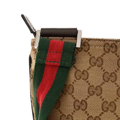 Gucci Monogram Signature Web Small Messenger Brown 15 of 16