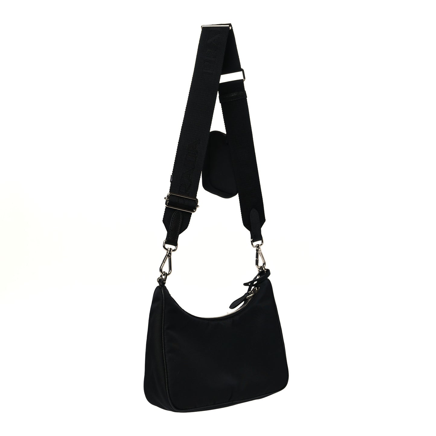 Nylon Re-Edition 2005 Shoulder Bag Black