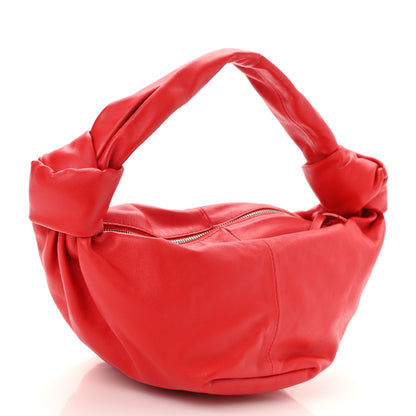 Bottega Veneta Calfskin Mini Double Knot Bag Red 3 of 11