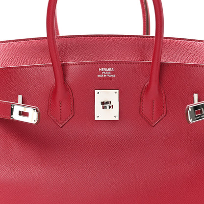 Hermes Epsom Birkin 35 Rubis 6 of 12