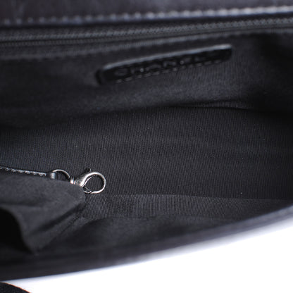 Chanel Calfskin Double Stitch Large Boy Flap Black 5 of 7