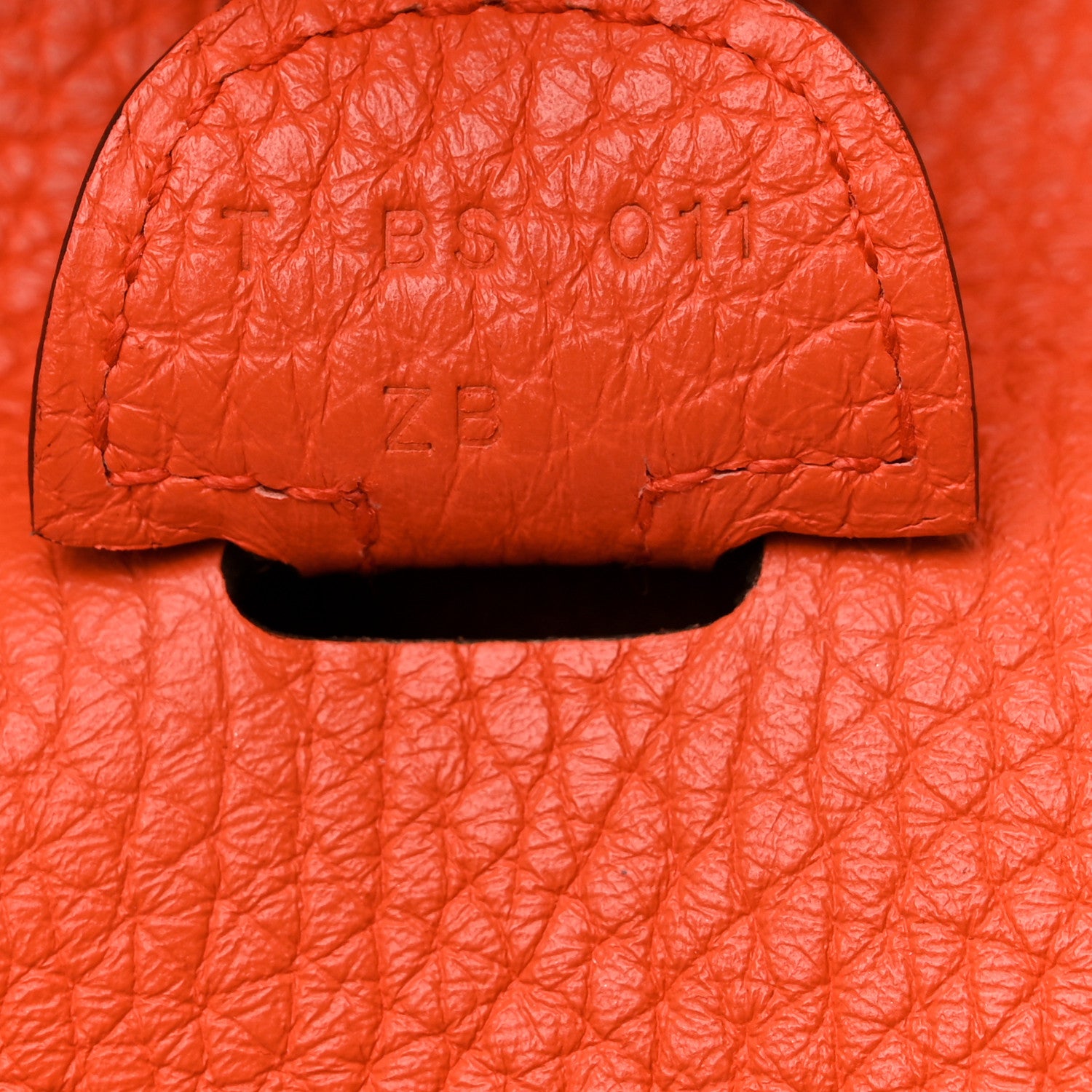 Hermes Taurillon Clemence Amazone Evelyne III PM Orange Poppy Bleu Saint Cyr 7 of 12