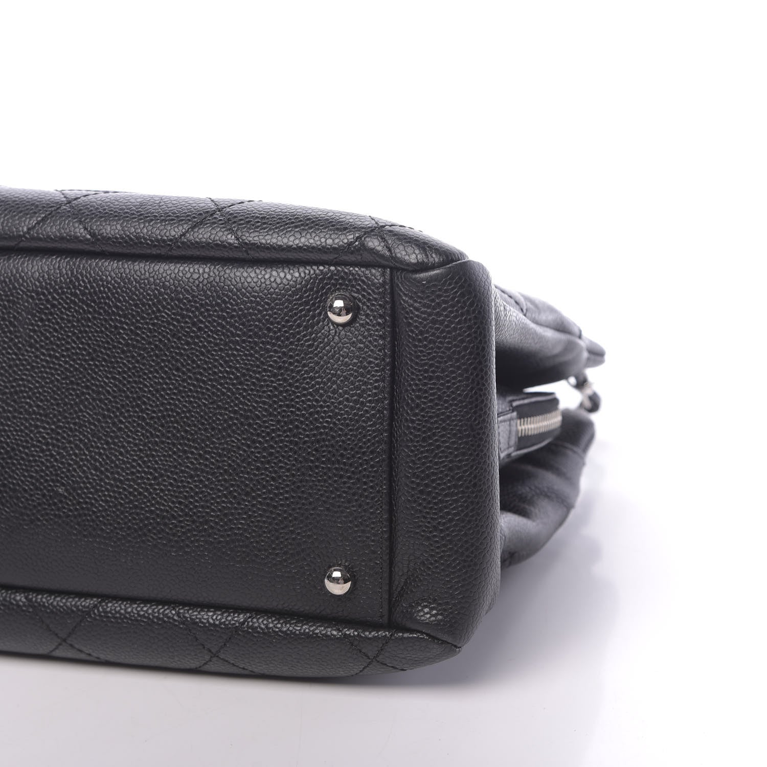 Chanel Caviar Quilted CC Timeless Tote Black 10 of 10
