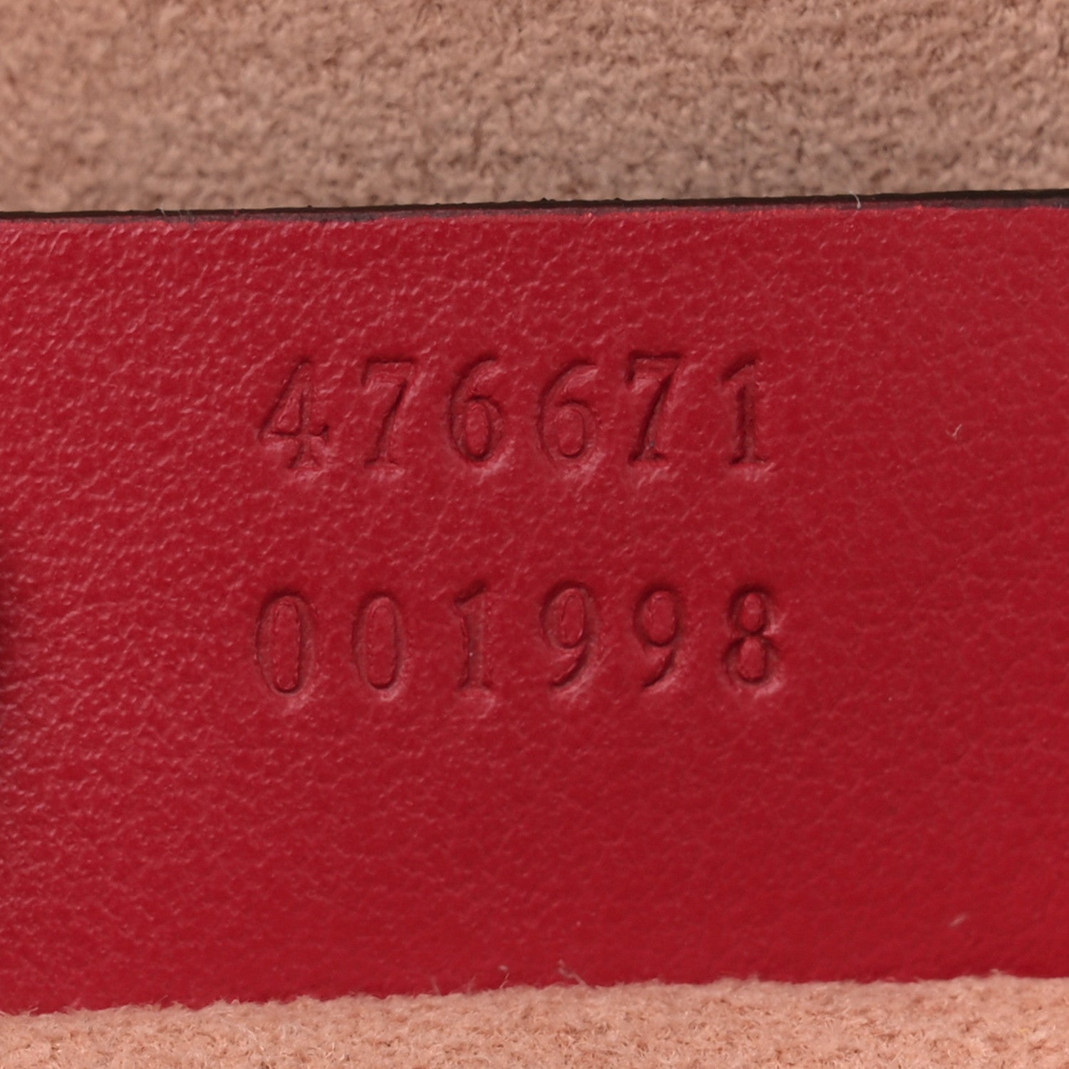 Gucci Calfskin Matelasse GG Marmont Dome Backpack Hibiscus Red 7 of 11
