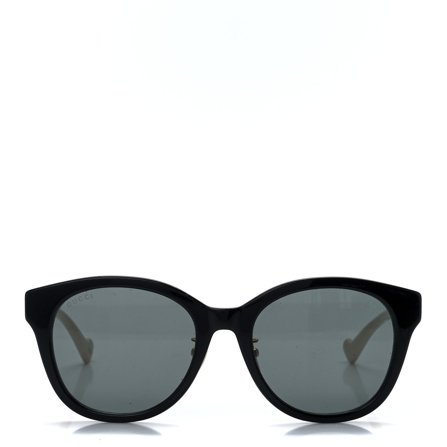Acetate Square Frame Sunglasses GG1000SK Black White