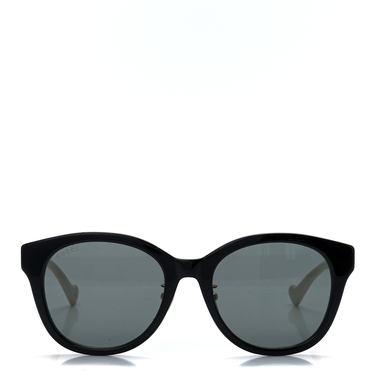 Gucci Acetate Square Frame Sunglasses GG1000SK Black White 2 of 9