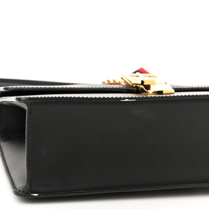 Gucci Calfskin Small Sylvie Shoulder Bag Black 11 of 14