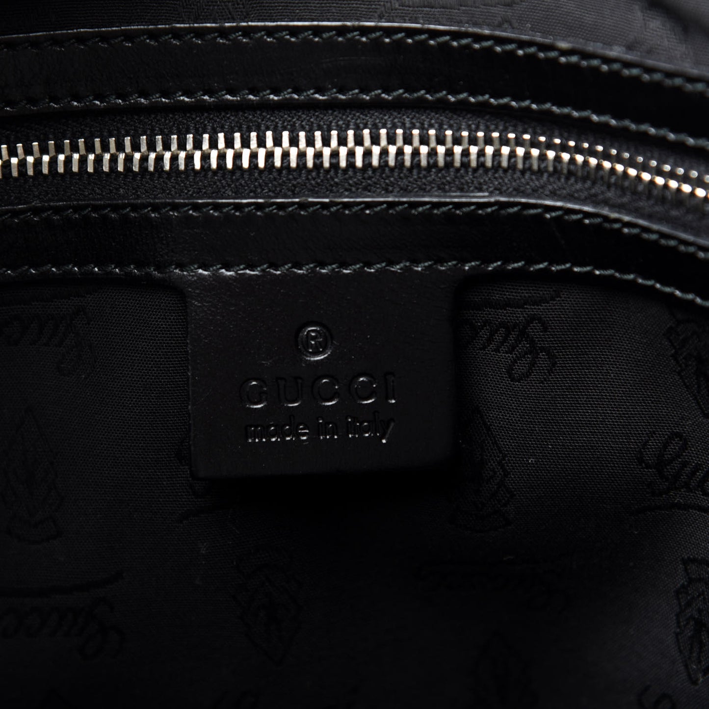 Monogram Medium Twins Tote Black