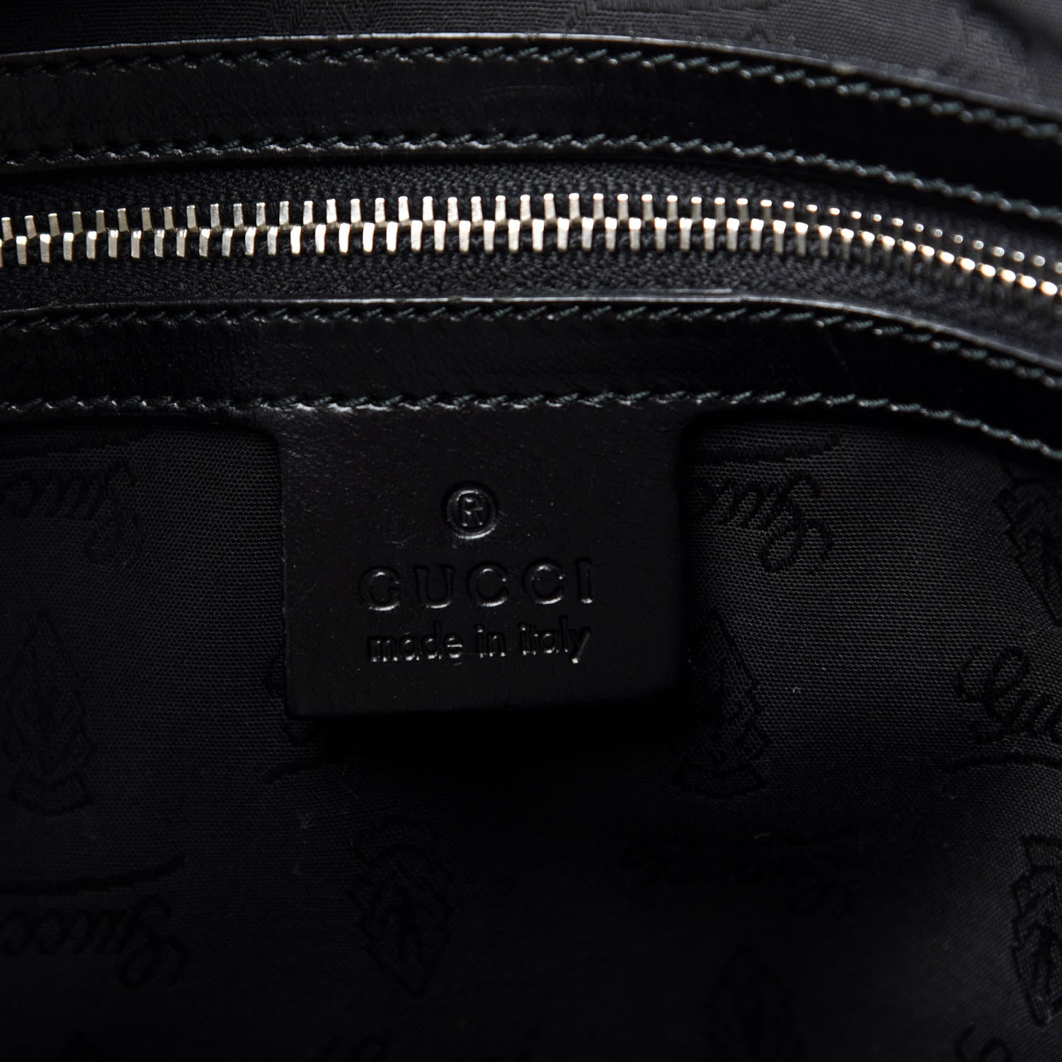 Gucci Monogram Medium Twins Tote Black 6 of 10