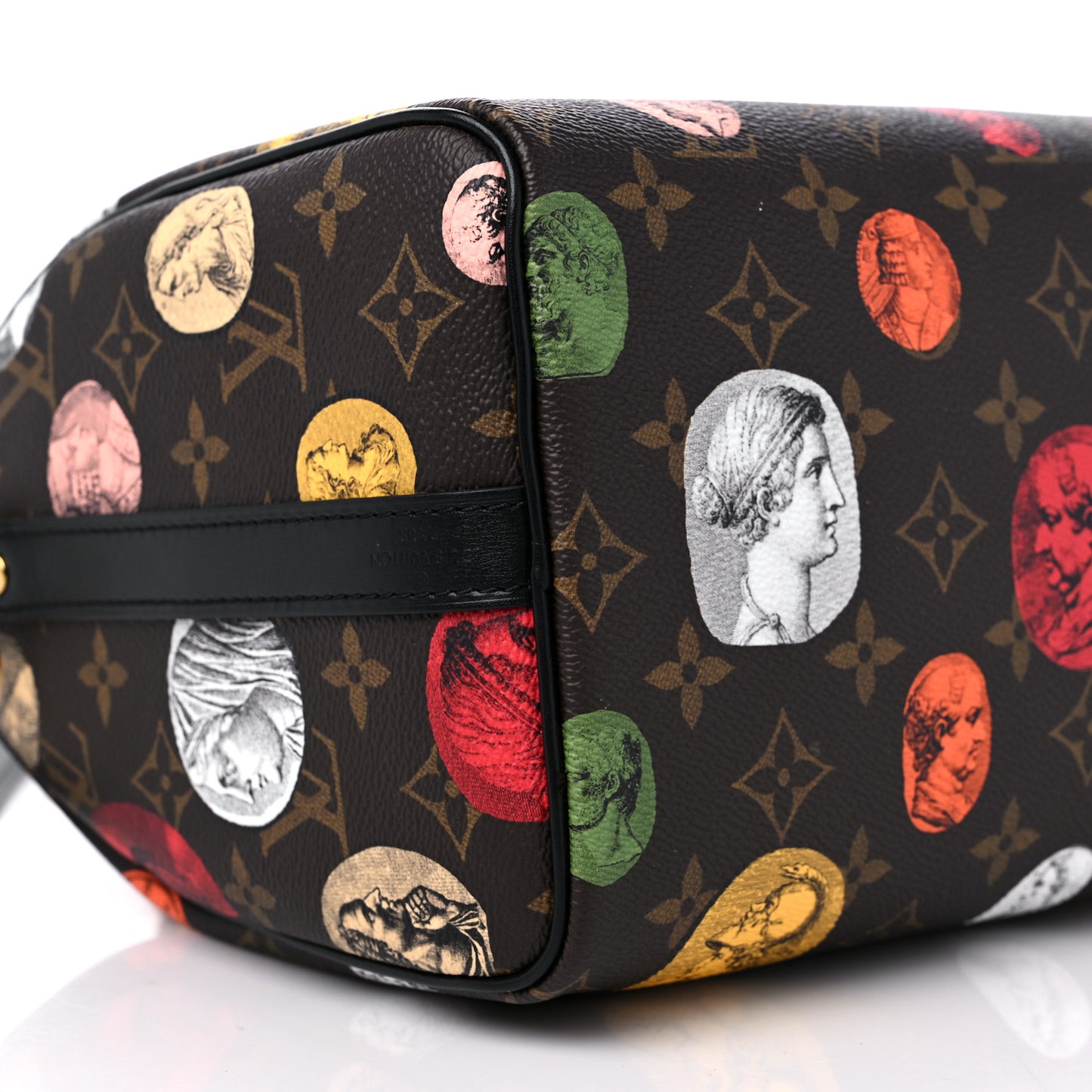 x FORNASETTI Monogram Cameo Speedy Bandouliere 25