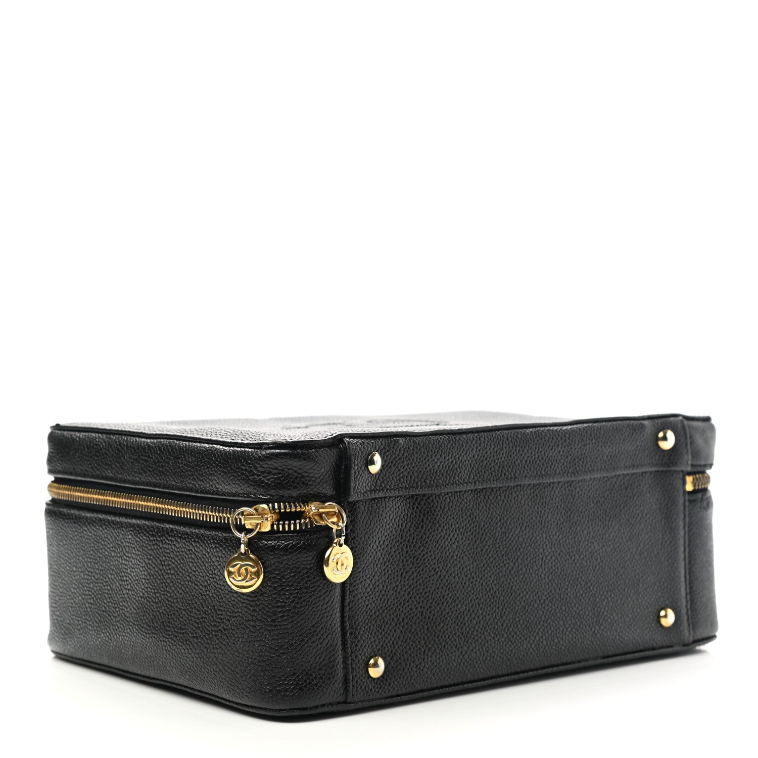 Chanel Caviar CC Vanity Case Black 4 of 8