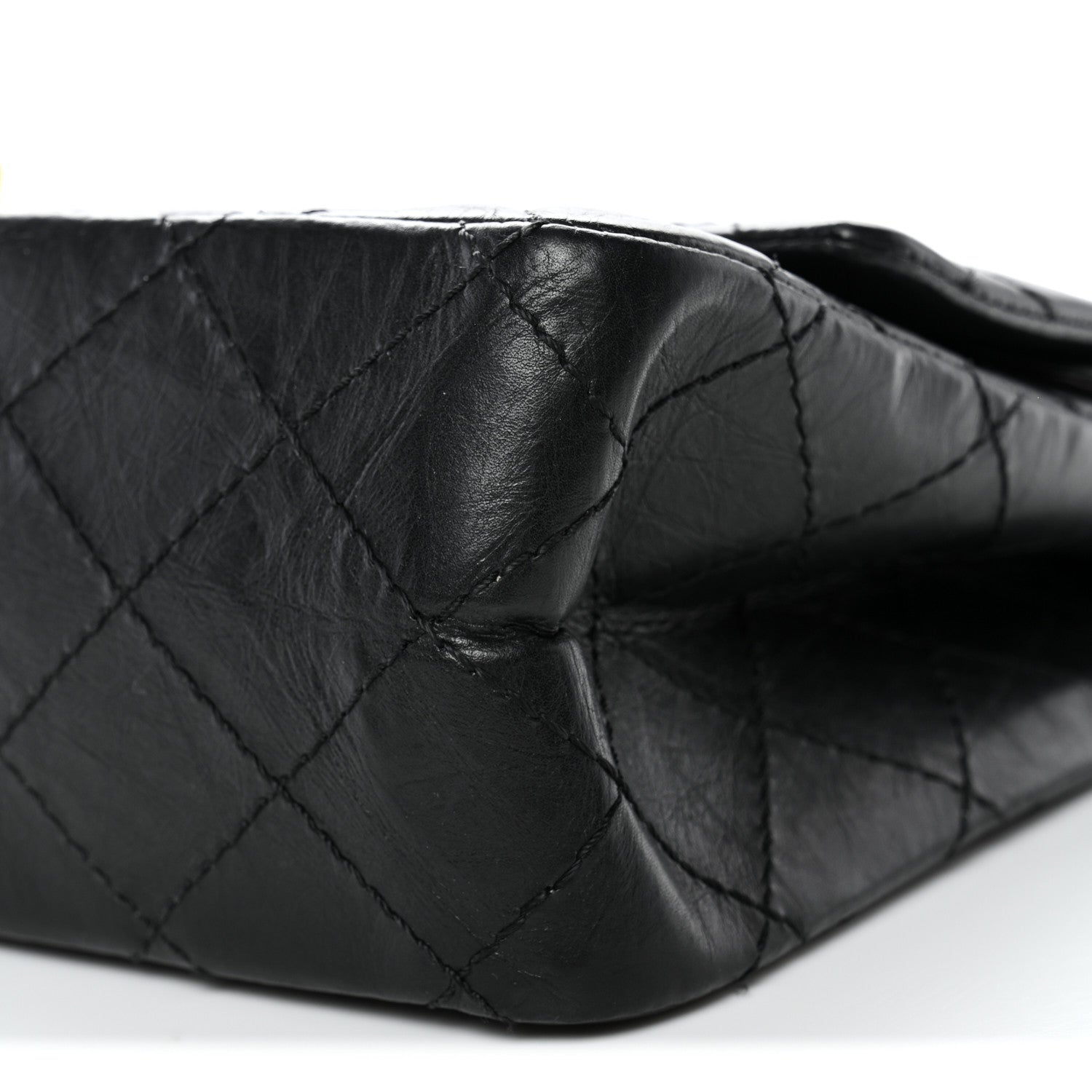 Chanel Aged Calfskin Quilted 2.55 Reissue 226 Flap Black 10 of 11