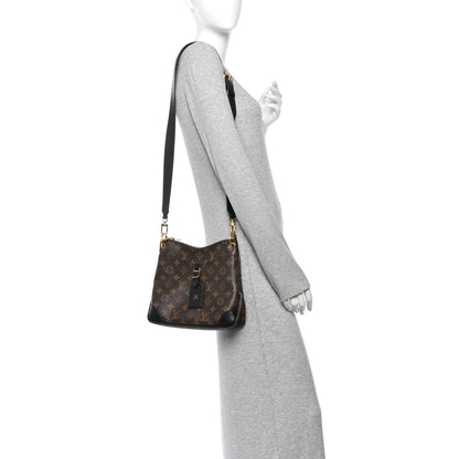 Louis Vuitton Monogram Odeon PM Black 2 of 9